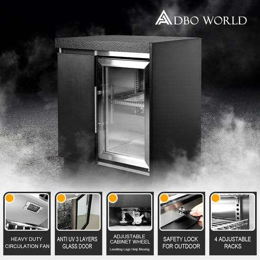 Aspire Single Door Fridge Cabinet
